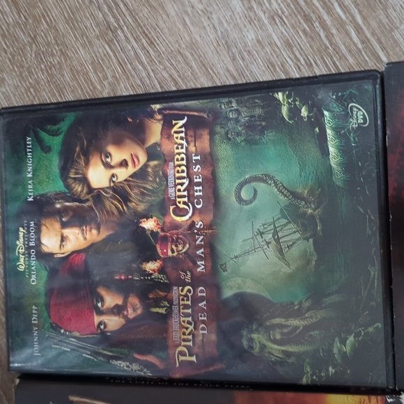 Pirates of the Caribbean DVDs 1-3 - Picture 3 of 4